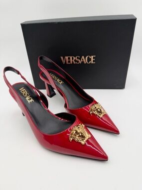 Versace La Medusa slingback pumps - 39